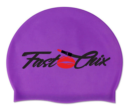 Fast Chix Swim Cap (Purple)